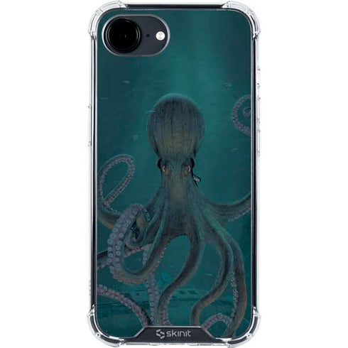 Giant Octopus by Vincent Hie iPhone 16e Clear Case